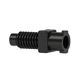 Luer Adapter Female Luer to M6 Male Tefzel™ (ETFE), Black